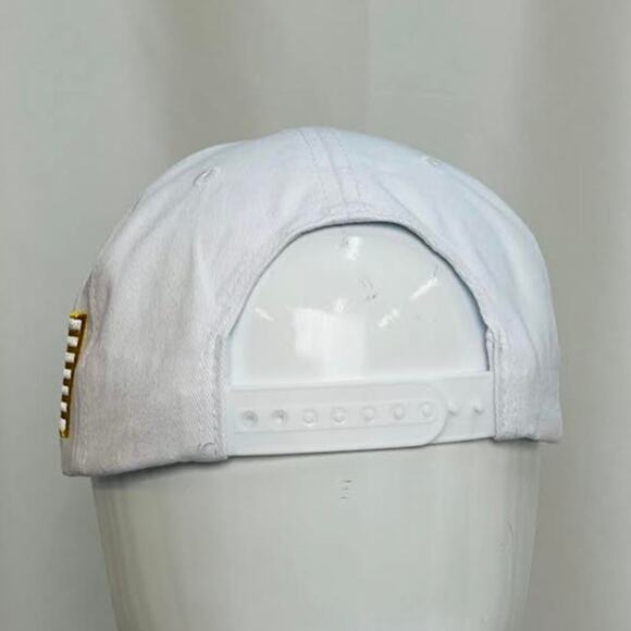 Authentic Limited Charlie Kirk White Hat Cap Gold 47 Turning Point USA - Picture 8 of 11